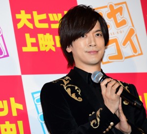 映画『ニセコイ』公開記念舞台挨拶に登壇したDAIGO