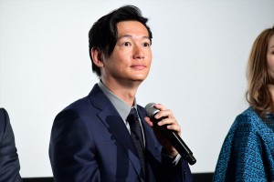フジテレビ開局60周年特別企画『レ・ミゼラブル 終わりなき旅路』完成披露試写会に登場した井浦新