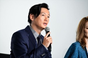 フジテレビ開局60周年特別企画『レ・ミゼラブル 終わりなき旅路』完成披露試写会に登場した井浦新