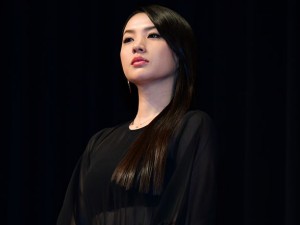 『ゆうべはお楽しみでしたね』制作発表会に登場した芦名星