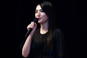 『ゆうべはお楽しみでしたね』制作発表会に登場した芦名星