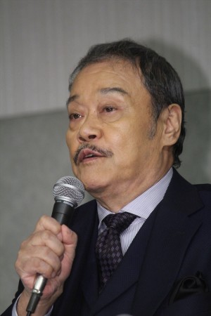 第42回日本アカデミー賞 優秀賞発表記者会見に登場した西田敏行