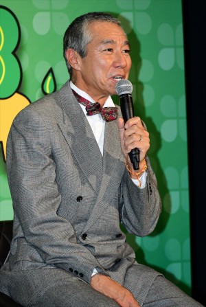 『よつば銀行 原島浩美がモノ申す!~この女(ひと)に賭けろ~』記者会見に登場した柳葉敏郎