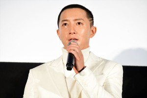 映画『サイバー・ミッション』初日舞台挨拶に登場したハンギョン