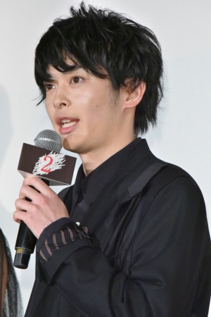 『十二人の死にたい子どもたち』公開記念舞台挨拶に出席した渕野右登