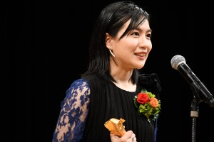 第92回 キネマ旬報ベスト・テン表彰式に出席した木竜麻生