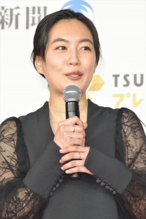第73回毎日映画コンクール表彰式に出席した木竜麻生