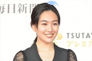 第73回毎日映画コンクール表彰式に出席した木竜麻生