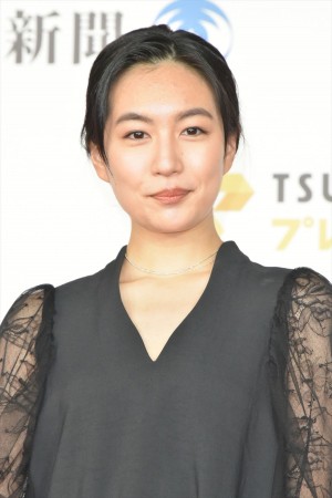 第73回毎日映画コンクール表彰式に出席した木竜麻生