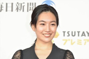 第73回毎日映画コンクール表彰式に出席した木竜麻生