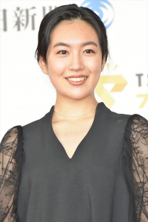 第73回毎日映画コンクール表彰式に出席した木竜麻生