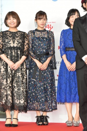 第73回毎日映画コンクール表彰式に出席した秋山ゆずき