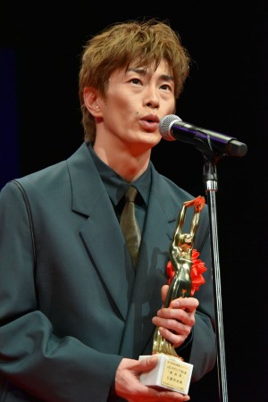 第73回毎日映画コンクール表彰式に出席した玉置玲央