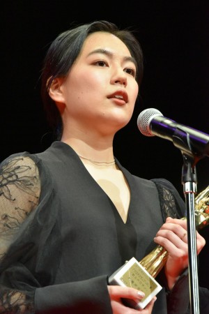 第73回毎日映画コンクール表彰式に出席した木竜麻生