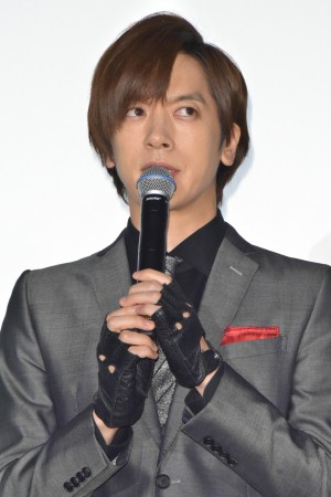 『フォルトゥナの瞳』初日舞台挨拶に登壇したDAIGO