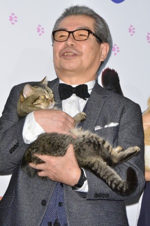 映画『ねことじいちゃん』初日舞台挨拶に登場した立川志の輔