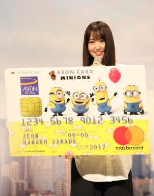 欅坂46・菅井友香、『イオンカード 欅坂46 キャンペーンキャラクター就任イベント』に登場