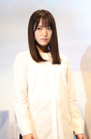 欅坂46・菅井友香、『イオンカード 欅坂46 キャンペーンキャラクター就任イベント』に登場
