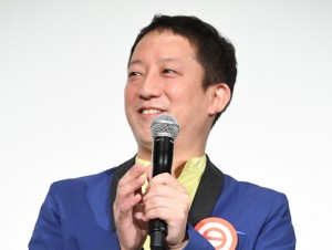 『映画ドラえもん のび太の月面探査記』舞台挨拶に出席したサバンナ・高橋茂雄