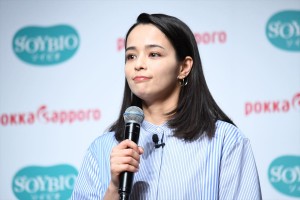 「SOYBIO(ソイビオ)豆乳ヨーグルト」新CM発表会に登場した加藤ローサ