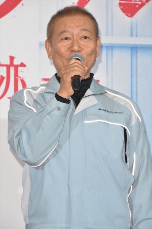 『スパイラル~町工場の奇跡~』第1話試写会&記者会見に登場した國村隼
