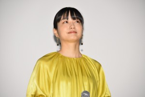 深川麻衣、映画『愛がなんだ』公開記念舞台挨に登場
