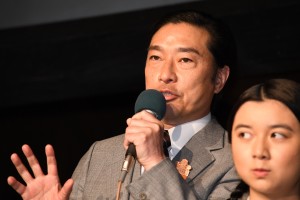 大河ドラマ『いだてん』新たな出演者発表&スタジオ取材会に登場したトータス松本