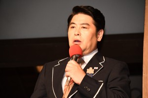 大河ドラマ『いだてん』新たな出演者発表&スタジオ取材会に登場した皆川猿時