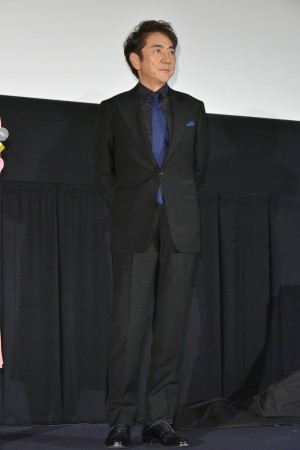 『バースデー・ワンダーランド』初日舞台挨拶イベントに登場した市村正親
