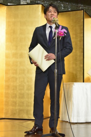第27回橋田賞授賞式に出席した安住紳一郎
