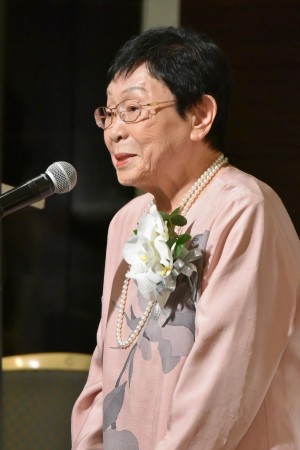 第27回橋田賞授賞式に出席した橋田壽賀子