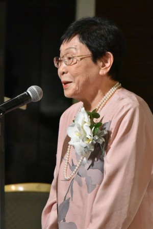第27回橋田賞授賞式に出席した橋田壽賀子