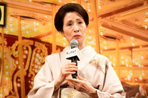 『長いお別れ』キャスト舞台挨拶付きプレミア試写会に登場した松原智恵子