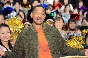 映画『アラジン』最速試写会イベントに登場したウィル・スミス
