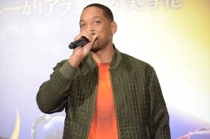 映画『アラジン』最速試写会イベントに登場したウィル・スミス