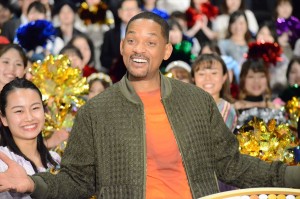 映画『アラジン』最速試写会イベントに登場したウィル・スミス