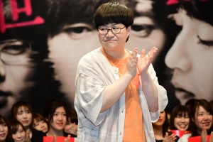 映画『パラレルワールド・ラブストーリー』公開直前イベントに登場した近藤春菜(ハリセンボン)