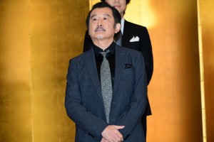 吉田鋼太郎、大河ドラマ『麒麟がくる』出演者発表会見に登場