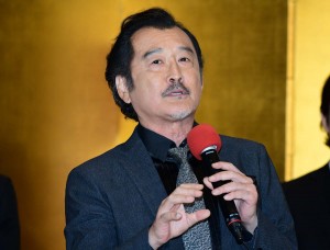 吉田鋼太郎、大河ドラマ『麒麟がくる』出演者発表会見に登場