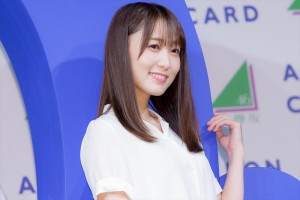 イオンカード 欅坂46 新キャンペーン発表イベントに登場した菅井友香
