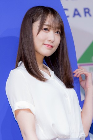 イオンカード 欅坂46 新キャンペーン発表イベントに登場した菅井友香