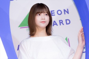 イオンカード 欅坂46 新キャンペーン発表イベントに登場した渡邉理佐