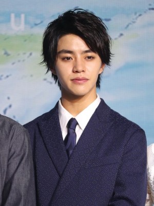 映画『天気の子』製作報告会見に登場した醍醐虎汰朗