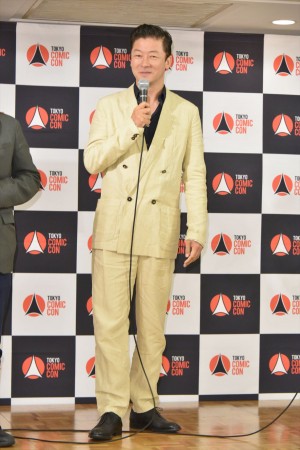 「東京コミコン2019」アンバサダー発表記者会見に登場した浅野忠信