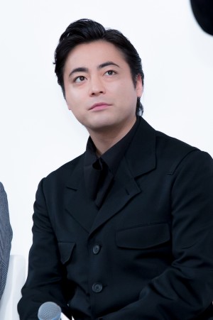 映画『ドラゴンクエスト ユア・ストーリー』完成報告会見に登場した山田孝之