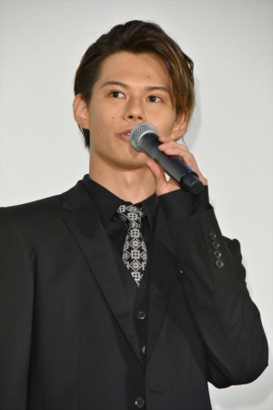映画『東京喰種 トーキョーグール【S】』初日舞台挨拶に登場した小笠原海