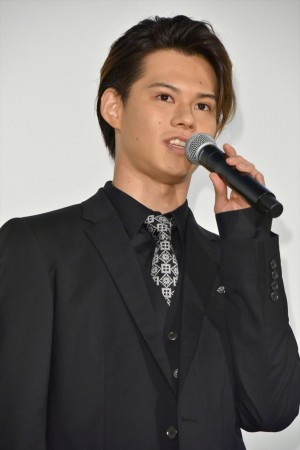 映画『東京喰種 トーキョーグール【S】』初日舞台挨拶に登場した小笠原海