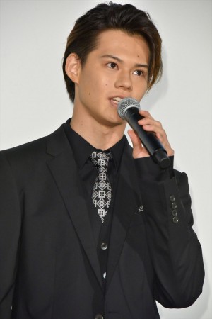 映画『東京喰種 トーキョーグール【S】』初日舞台挨拶に登場した小笠原海
