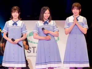 高校生eスポーツ甲子園「STAGE:0」決勝大会に登場した日向坂46