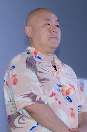 佐藤佐吉監督、映画『黒い乙女A』公開記念舞台挨拶に登壇